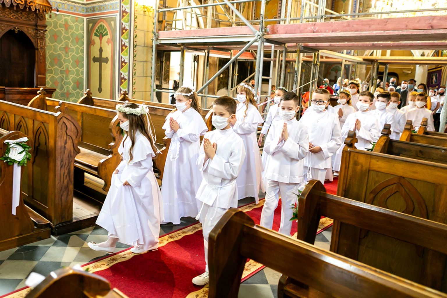 Dzieci Przystąpiły Do Pierwszej Komunii Świętej Parafia Rzymskokatolicka Pw Przemienienia 2108