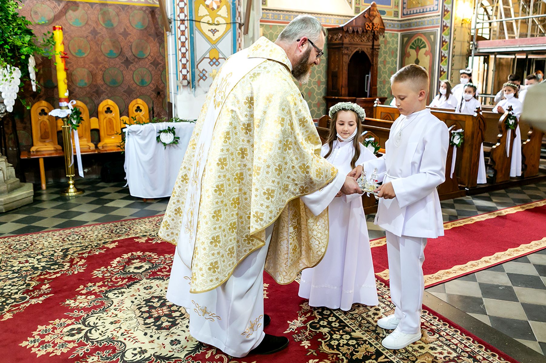 Dzieci Przystąpiły Do Pierwszej Komunii Świętej Parafia Rzymskokatolicka Pw Przemienienia 0910
